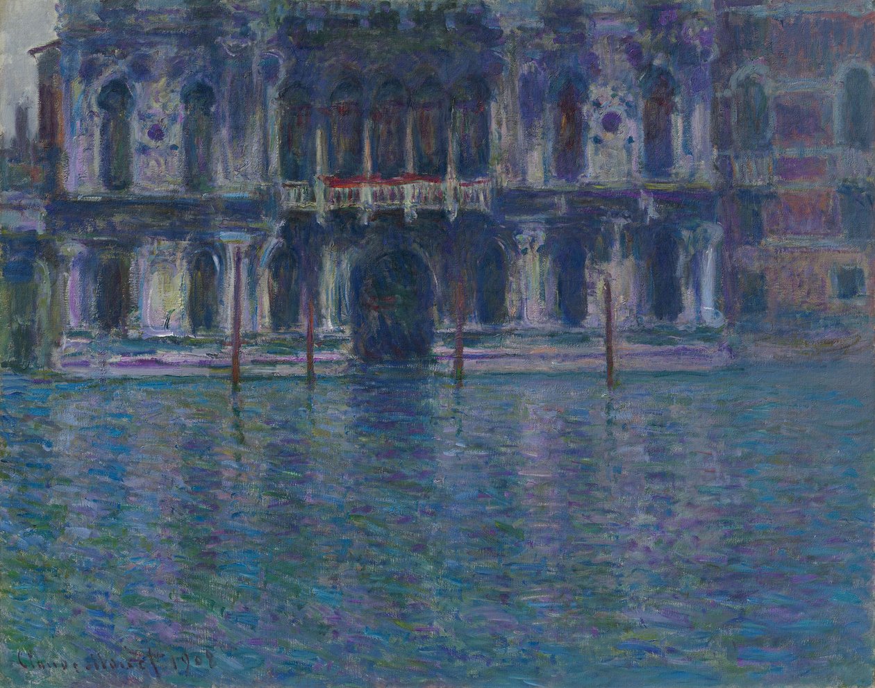 Saksa: Le Palais Contarini Le Palais Contarini Le Palais Contarini tekijältä Claude Monet