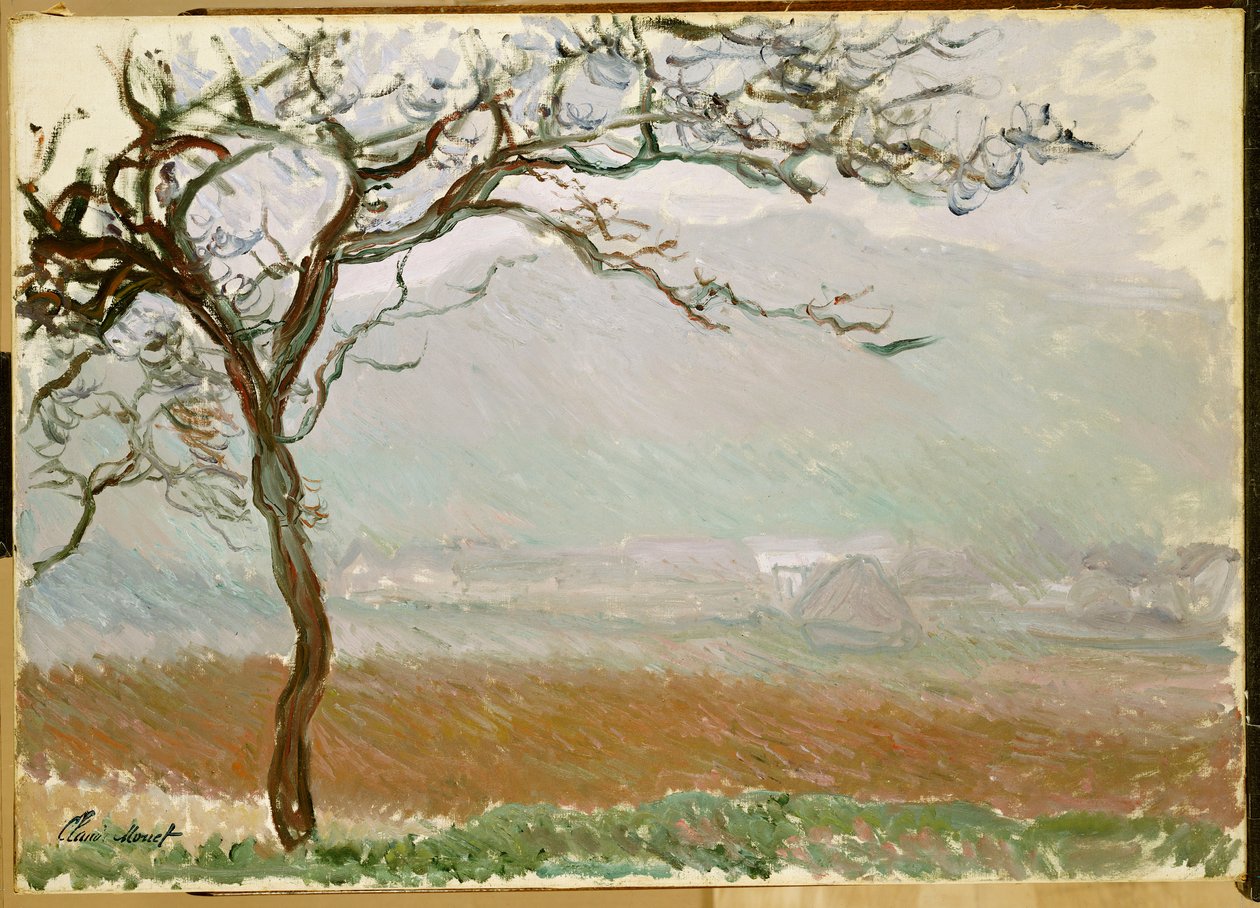 Givernyn maaseutu tekijältä Claude Monet