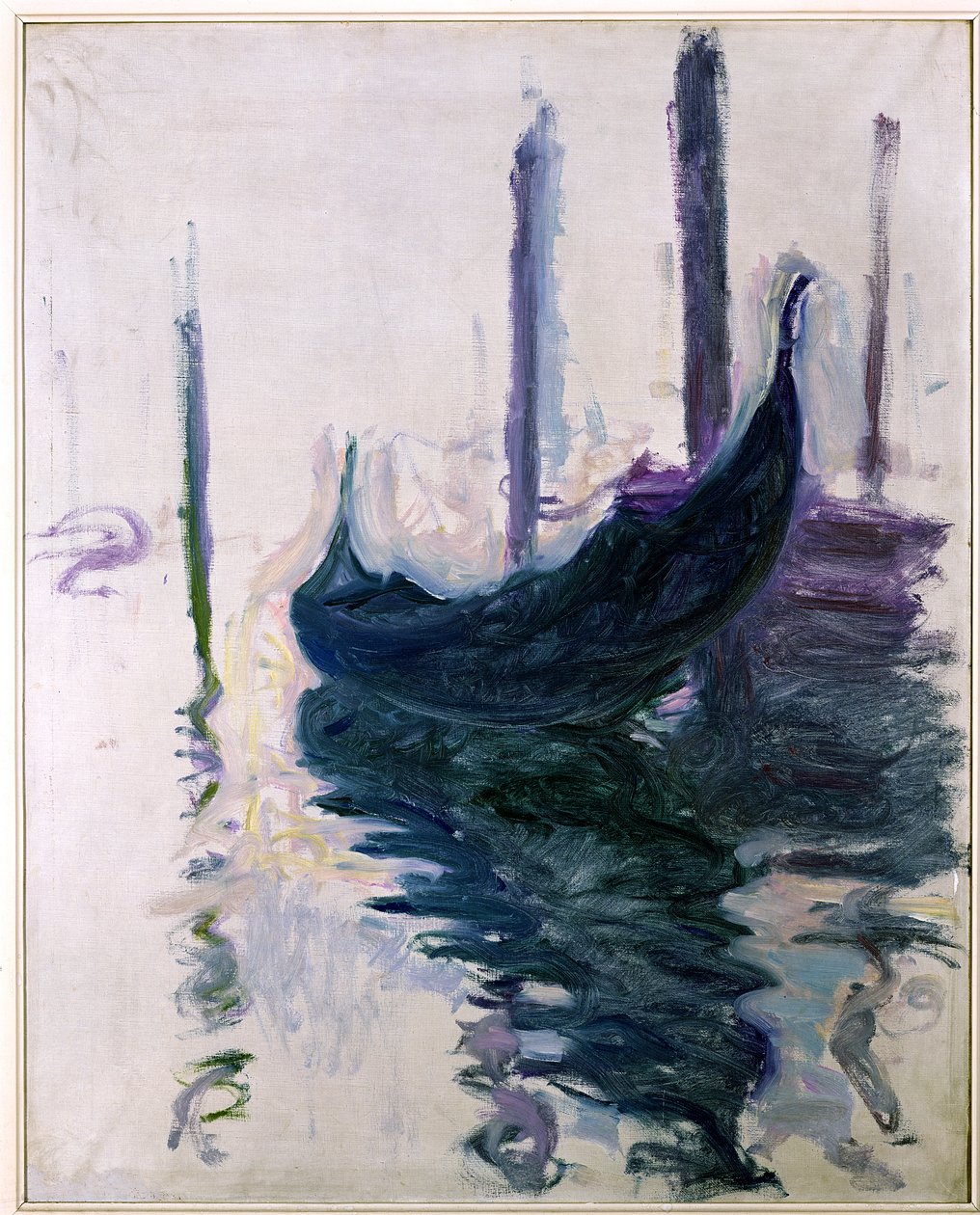 Gondolit Venetsiassa, 1908 tekijältä Claude Monet