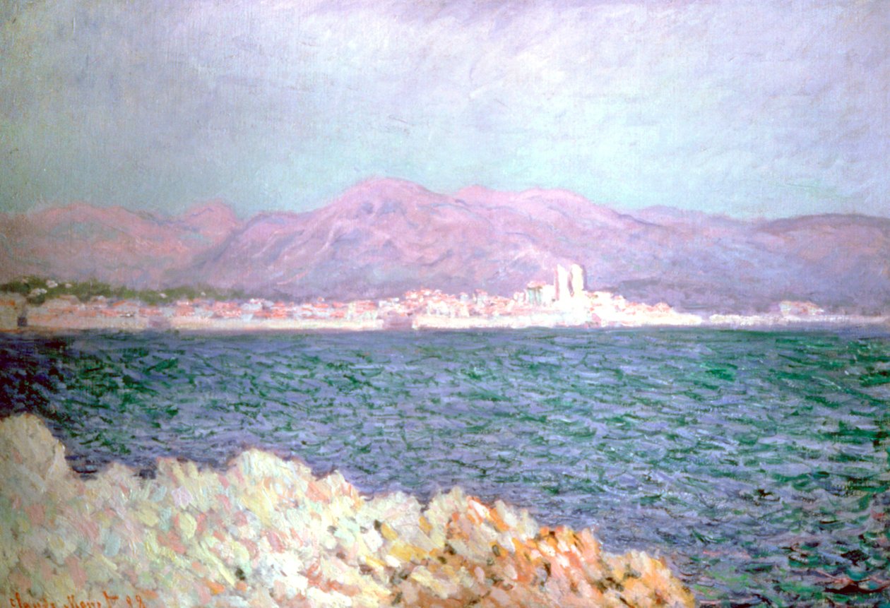 Antibesinlahti, 1888 tekijältä Claude Monet