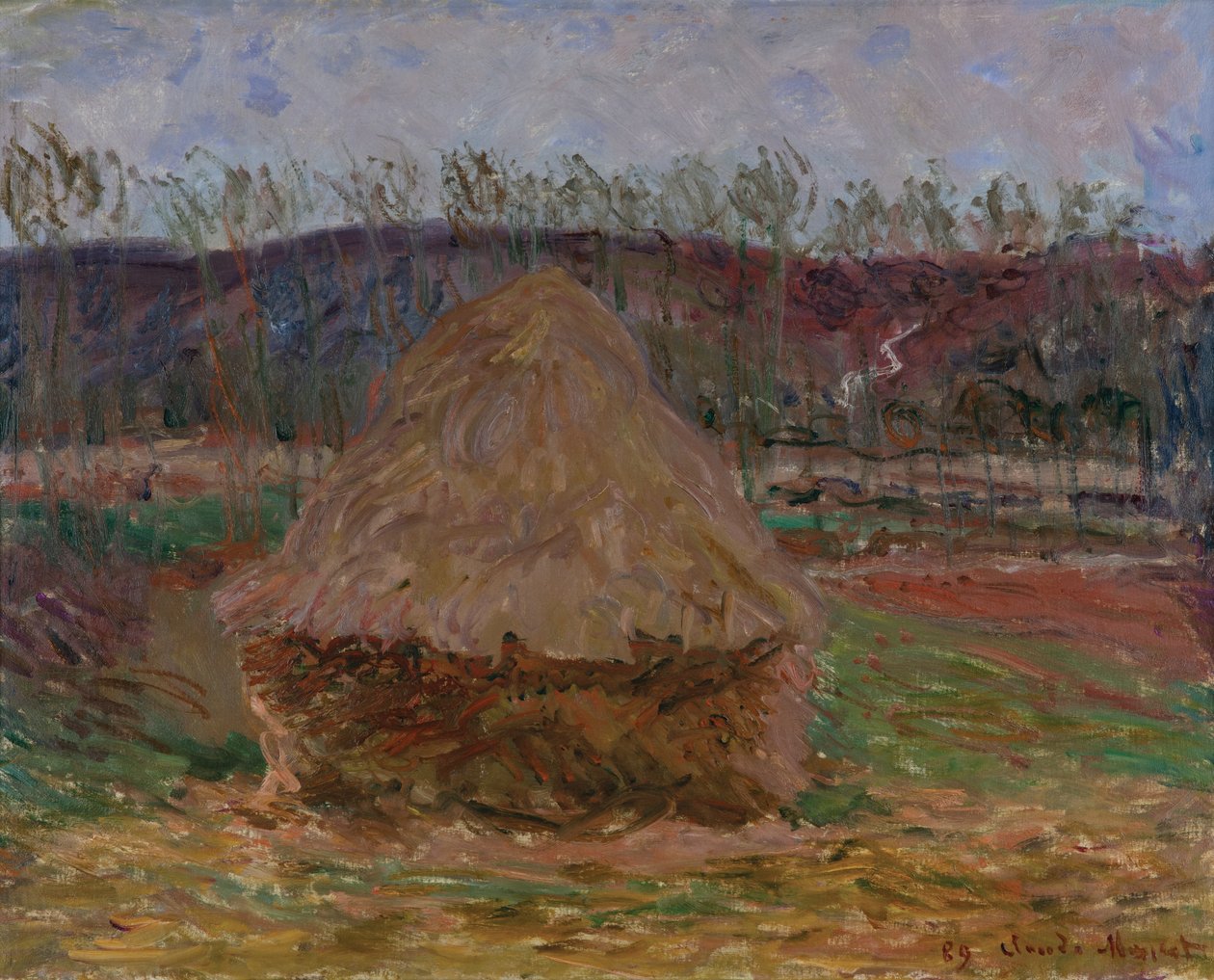 Heinäsuovasta Givernyssä tekijältä Claude Monet