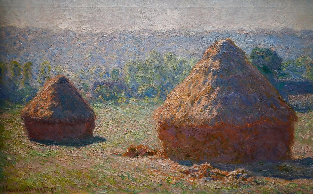 Heinäsuovasta, kesän loppu tekijältä Claude Monet