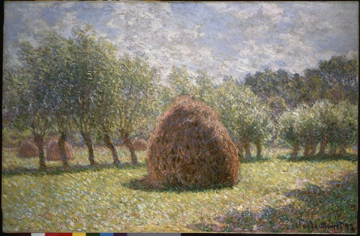 Heinäsuovat Givernyssä, 1893 tekijältä Claude Monet