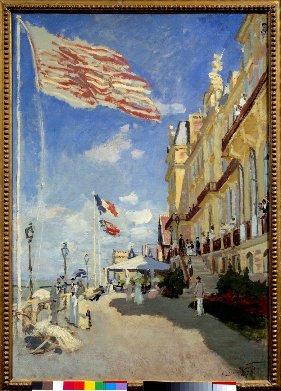 Hotel des Roches Noires Trouvillessa. Claude Monet