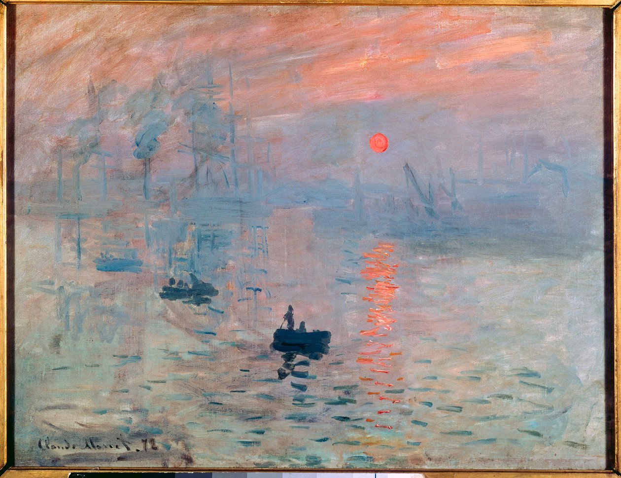Vaikutelma, Auringonnousu tekijältä Claude Monet