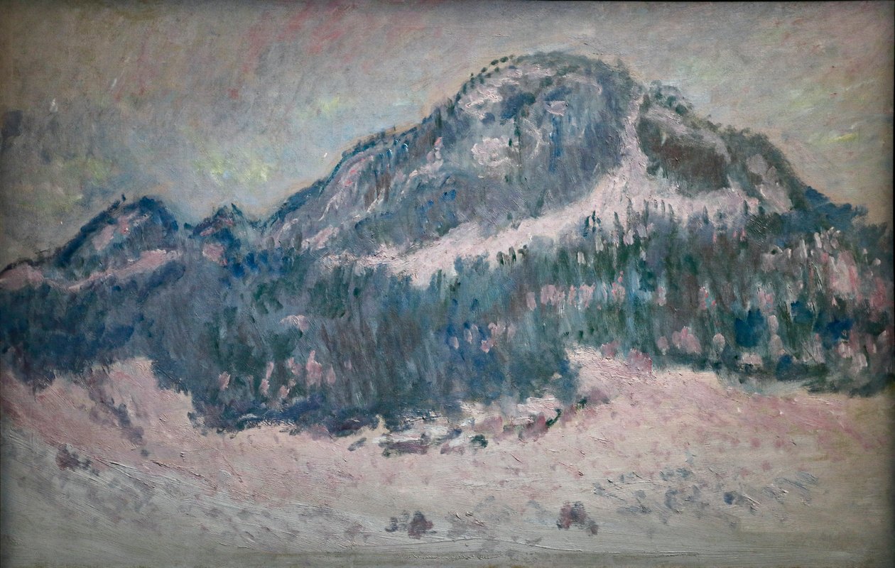 Kolsaas-vuori Norjassa tekijältä Claude Monet