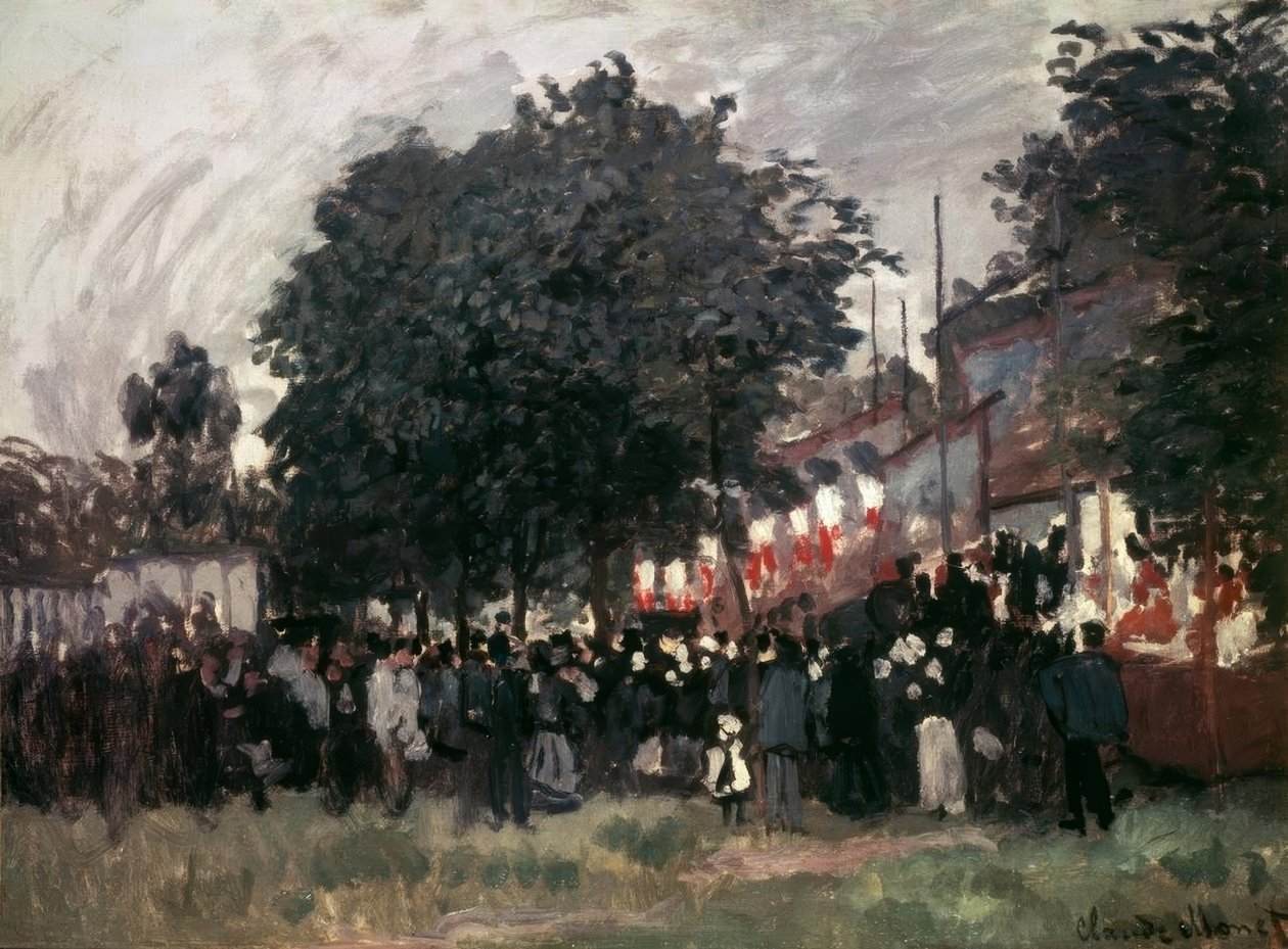 Argenteuil-festivaali tekijältä Claude Monet