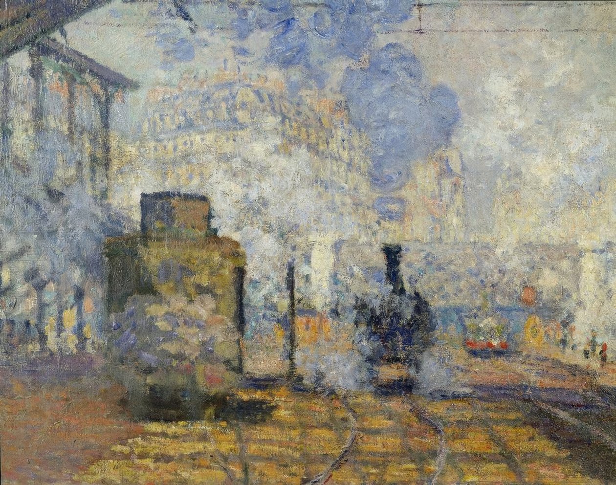 La Gare Saint-Lazare tekijältä Claude Monet