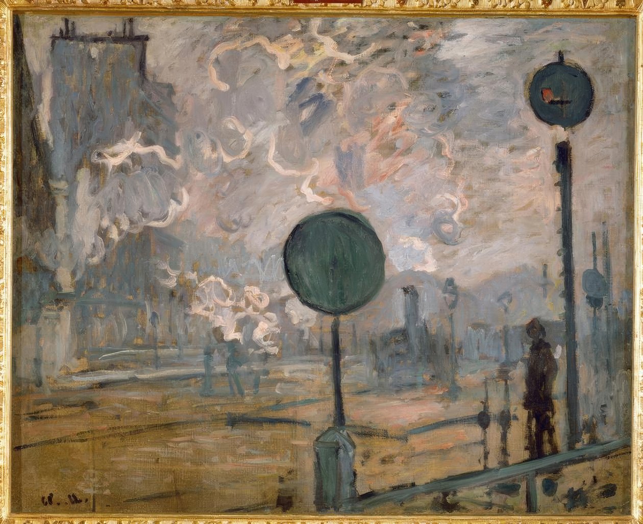 La Gare Saint-Lazare à l