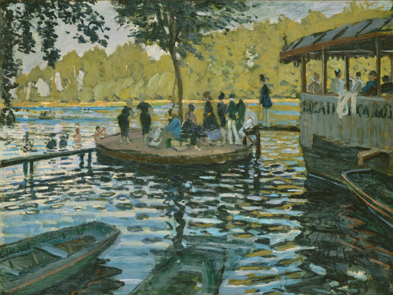 La Grenouillere tekijältä Claude Monet