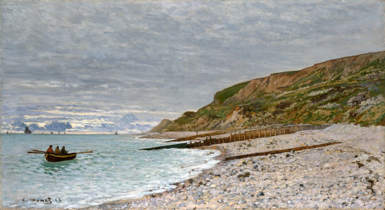 Pointe de la Hève, Sainte-Adresse, 1864 tekijältä Claude Monet