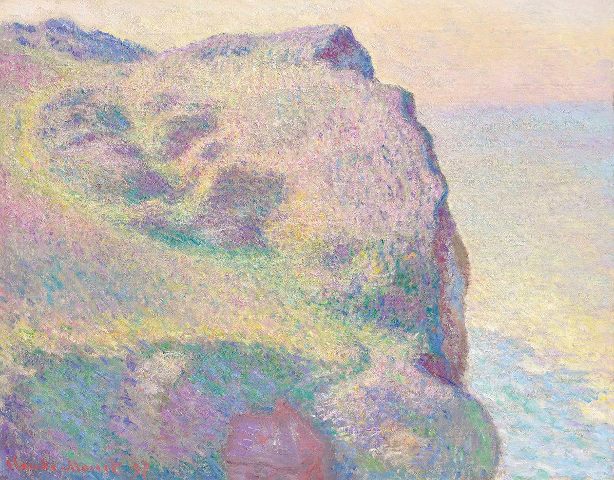 Pointe du Petit Ailly, 1897. tekijältä Claude Monet