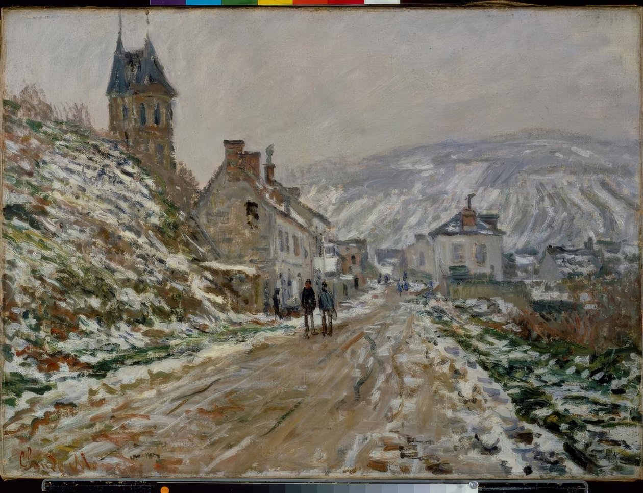 La Route à Vétheuil, l