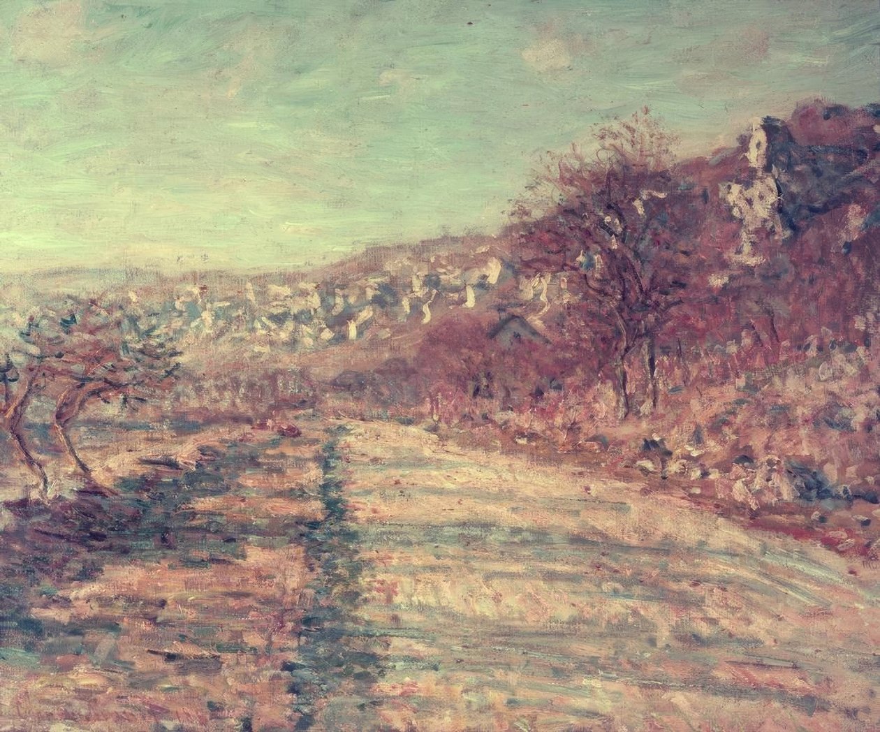 La Roche-Guyonin reitti tekijältä Claude Monet