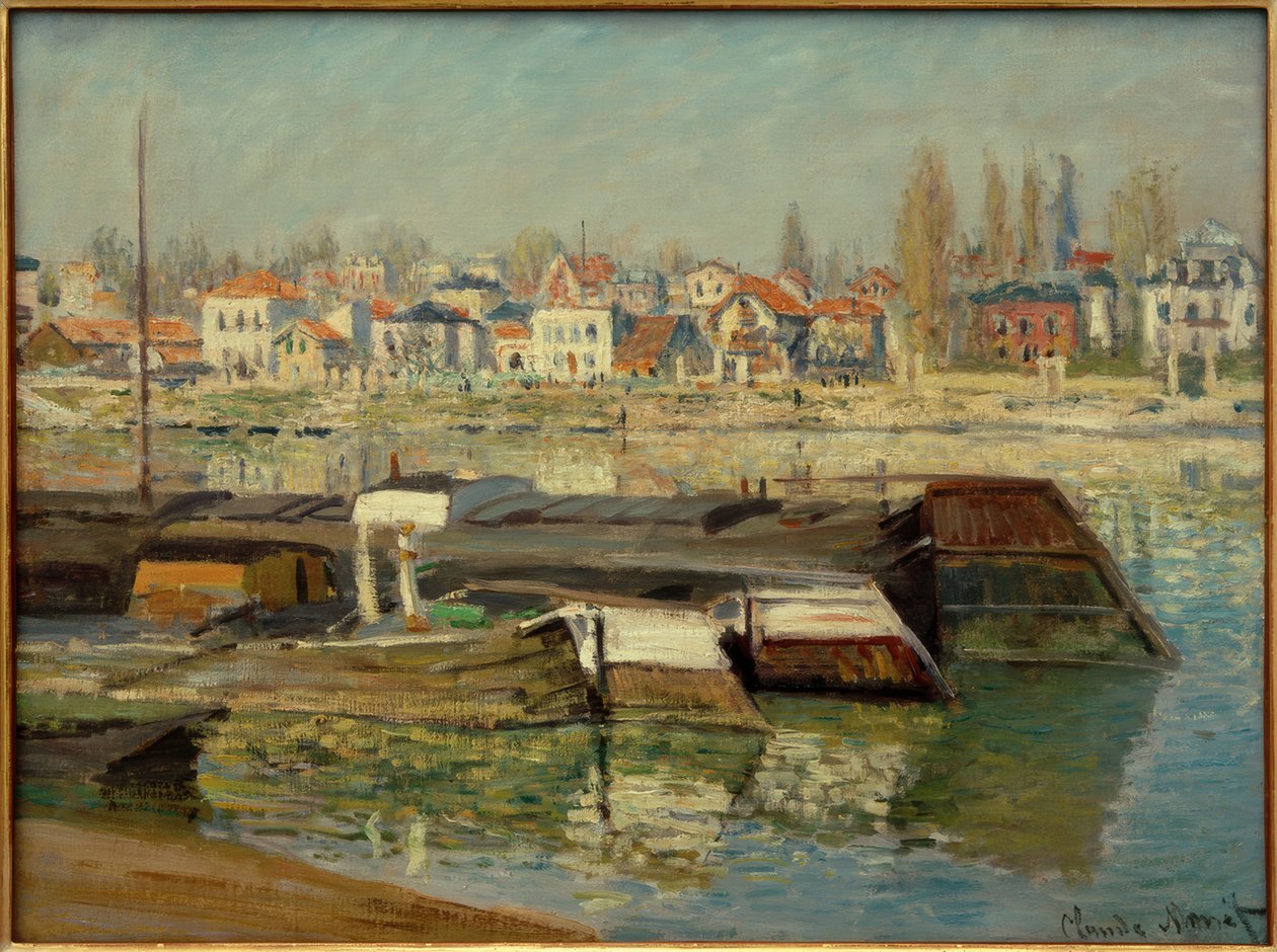 Seine Asnièresissä tekijältä Claude Monet