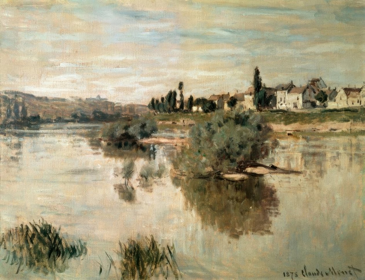 Seine Lavacourtissa tekijältä Claude Monet