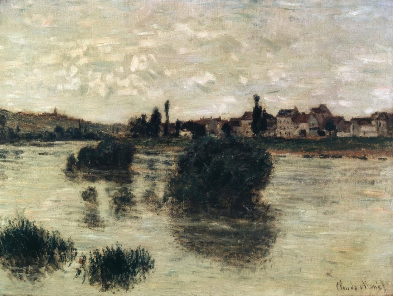 Seine Lavacourtissa tekijältä Claude Monet