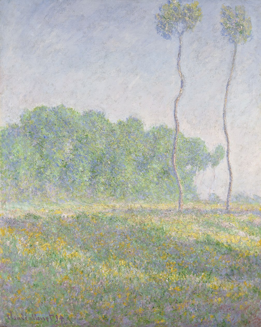 Maisema keväällä tekijältä Claude Monet