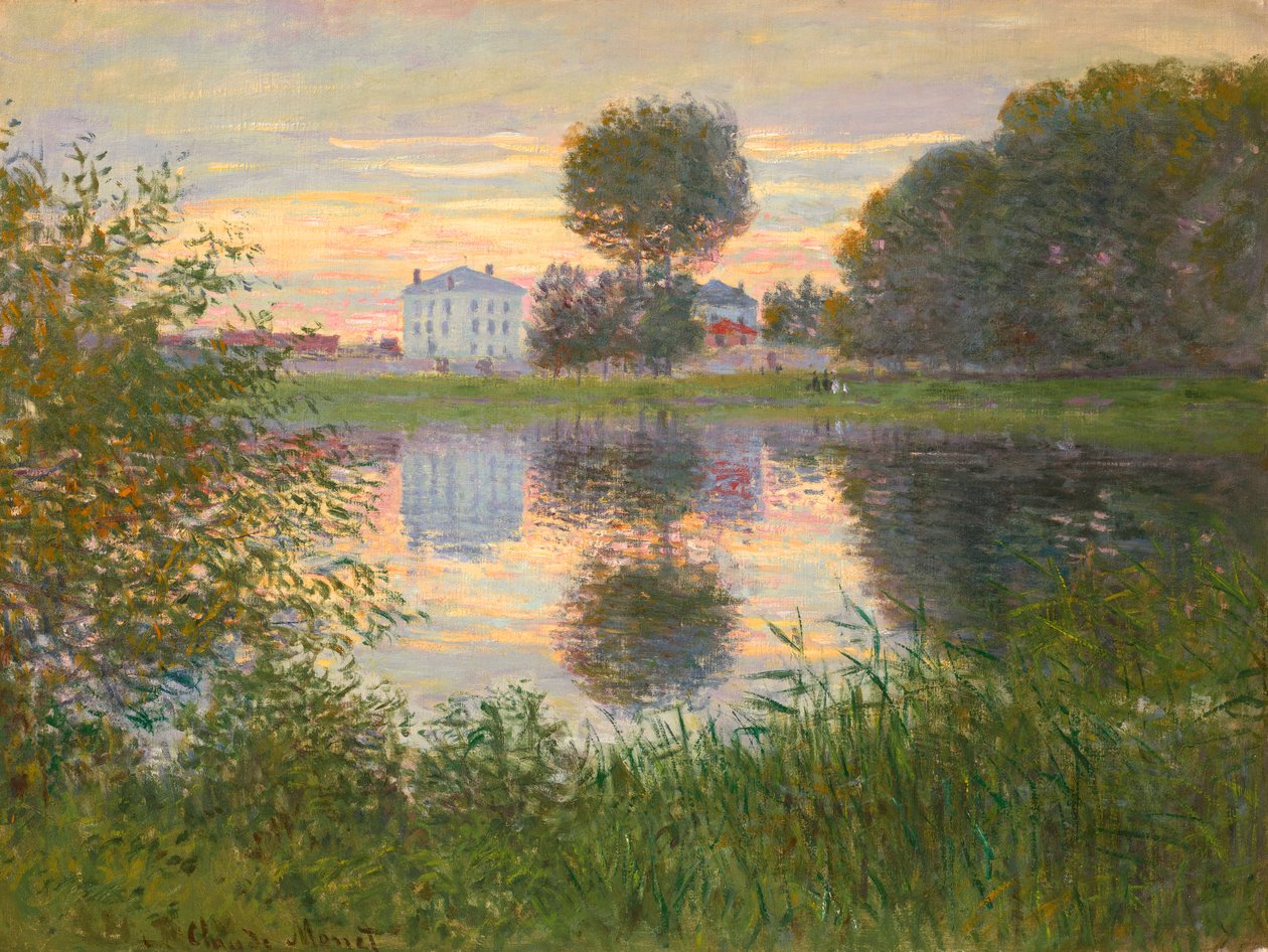 Puu pallossa, Argenteuil tekijältä Claude Monet