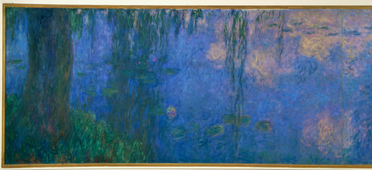Le Bassin aux nymphéas avec saules, Le Matin aux saules tekijältä Claude Monet