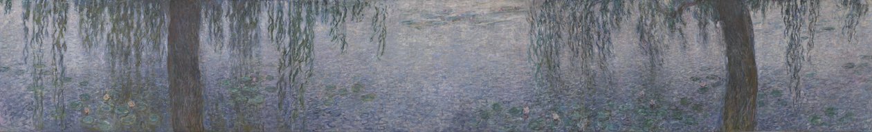 Kirkas aamu pajujen luona tekijältä Claude Monet