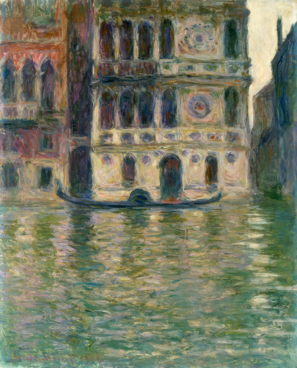 Le Palais Dario, Venetsia tekijältä Claude Monet
