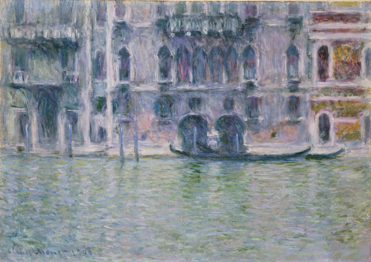 Le Palais da Mula, 1908 tekijältä Claude Monet