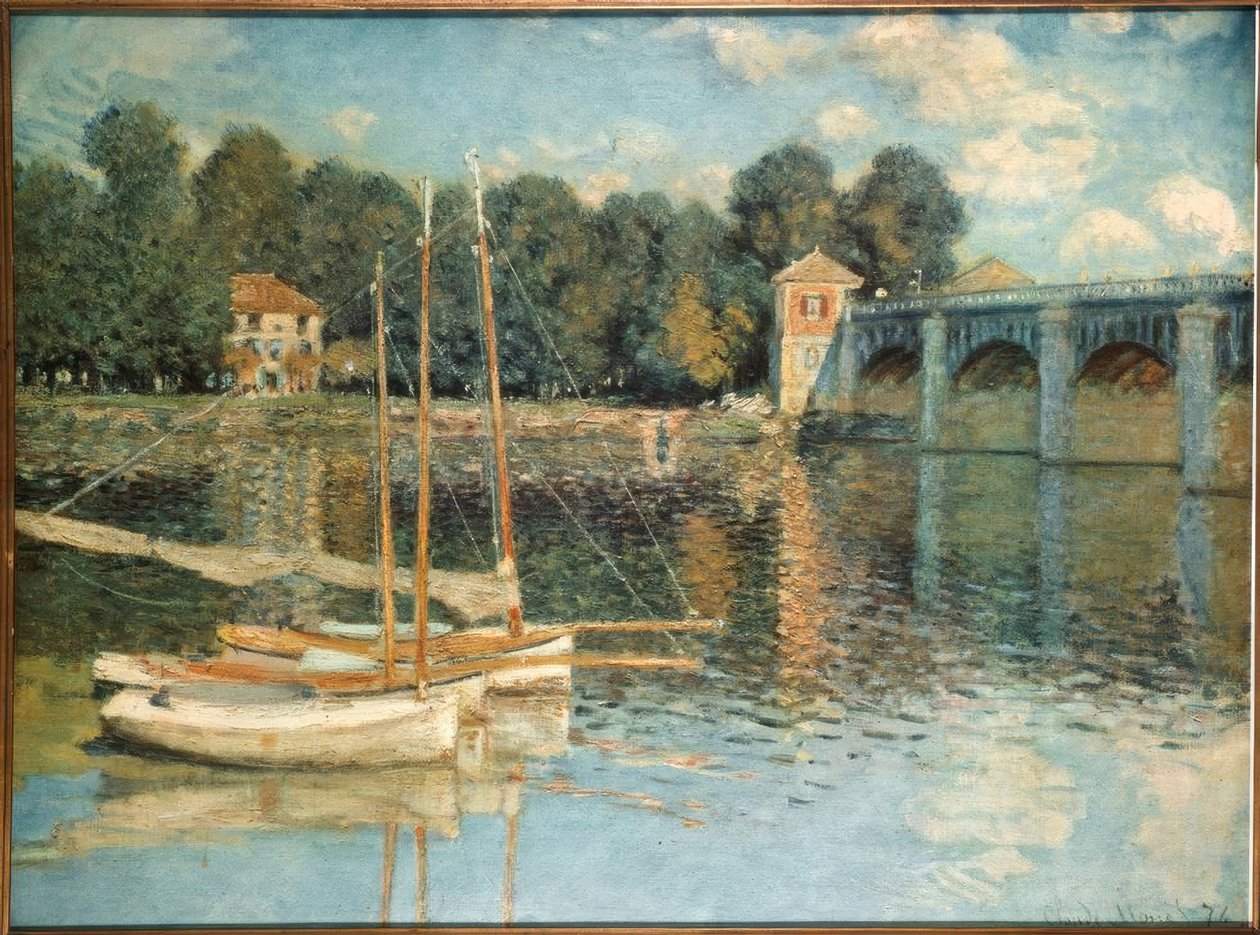 Argenteuil-silta tekijältä Claude Monet