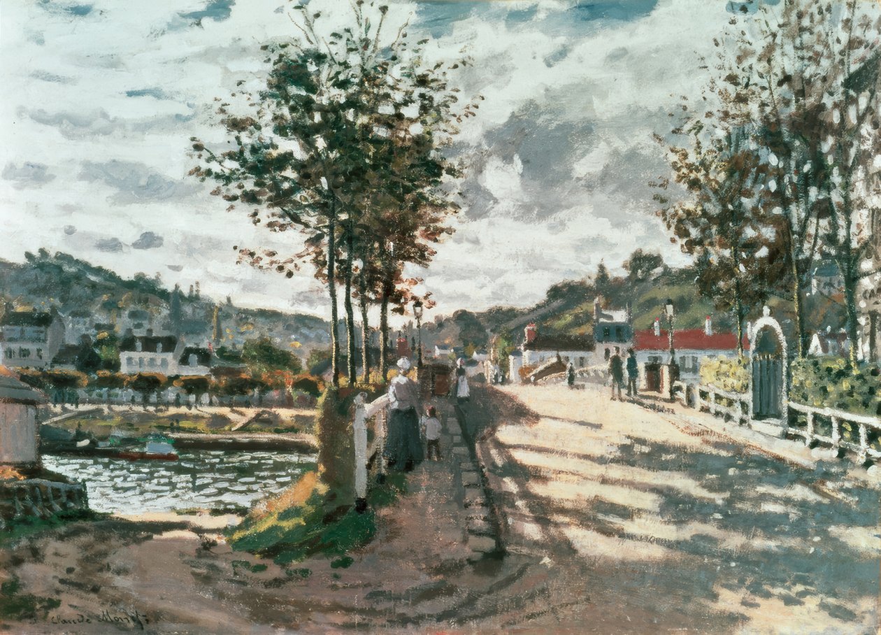 Bougivalin silta tekijältä Claude Monet