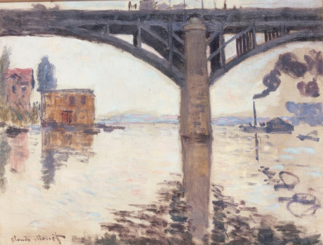 Argenteuil-tien silta tekijältä Claude Monet
