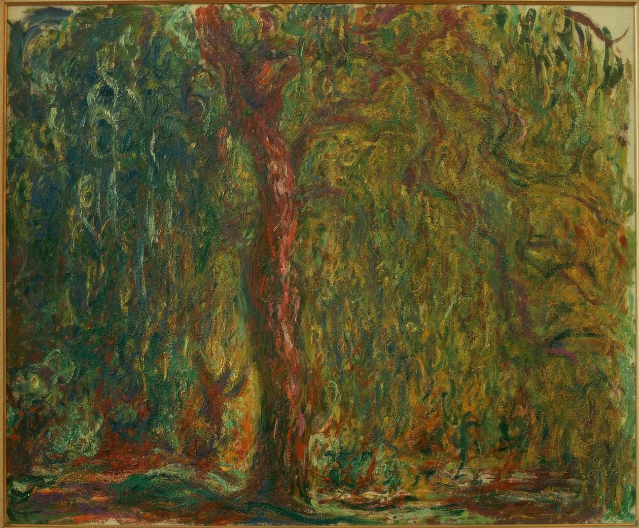 Le Saule pleureur (Itkevä paju) tekijältä Claude Monet