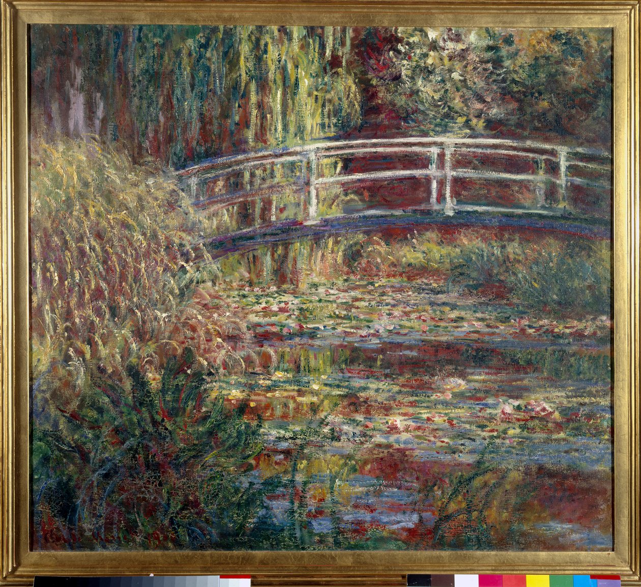 Le bassin aux nympheas, harmoniaruusu Claude Monet