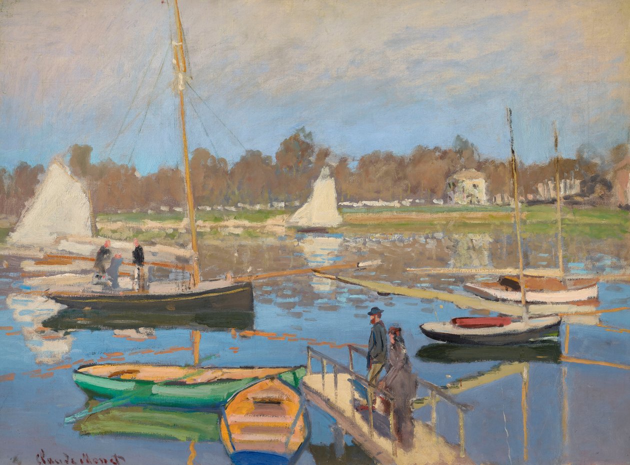 Argenteuilin allas tekijältä Claude Monet