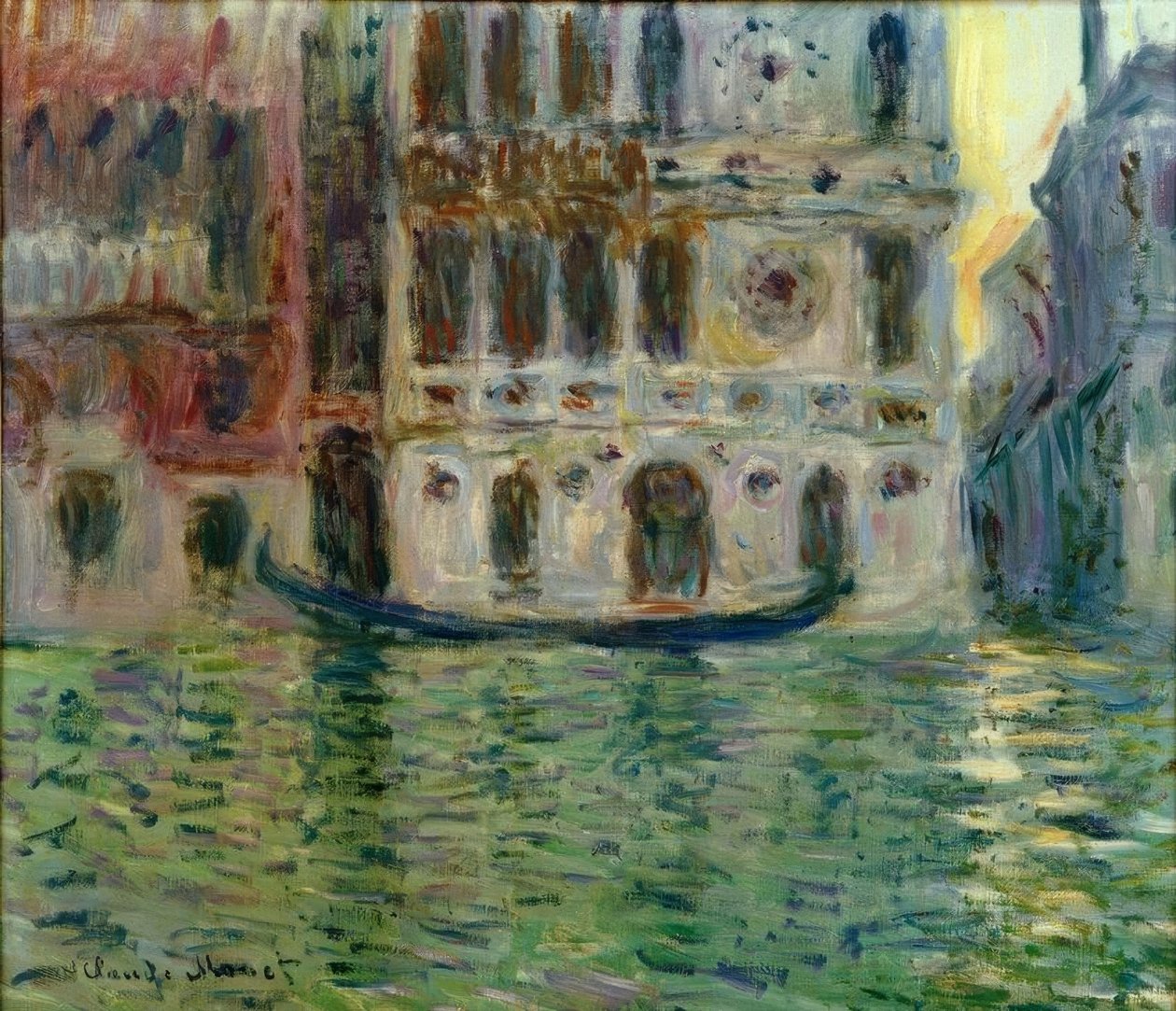 Darion palatsi tekijältä Claude Monet
