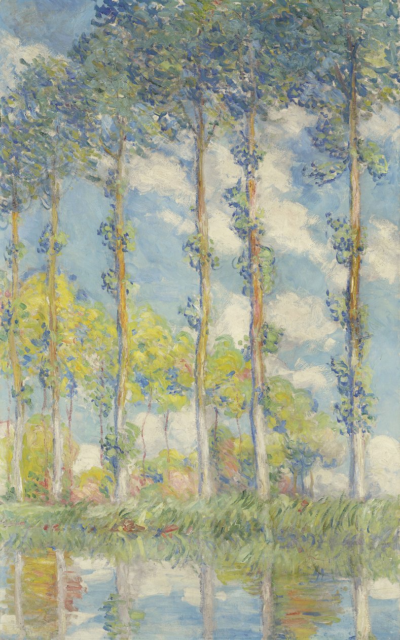 Poppelit, 1891 tekijältä Claude Monet