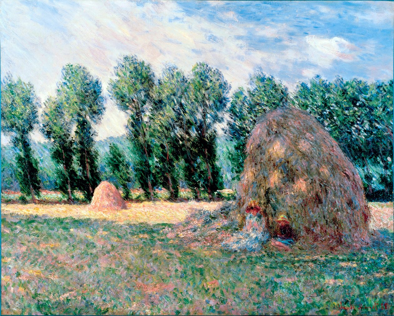 ""Heinäsuovat"" Claude Monet