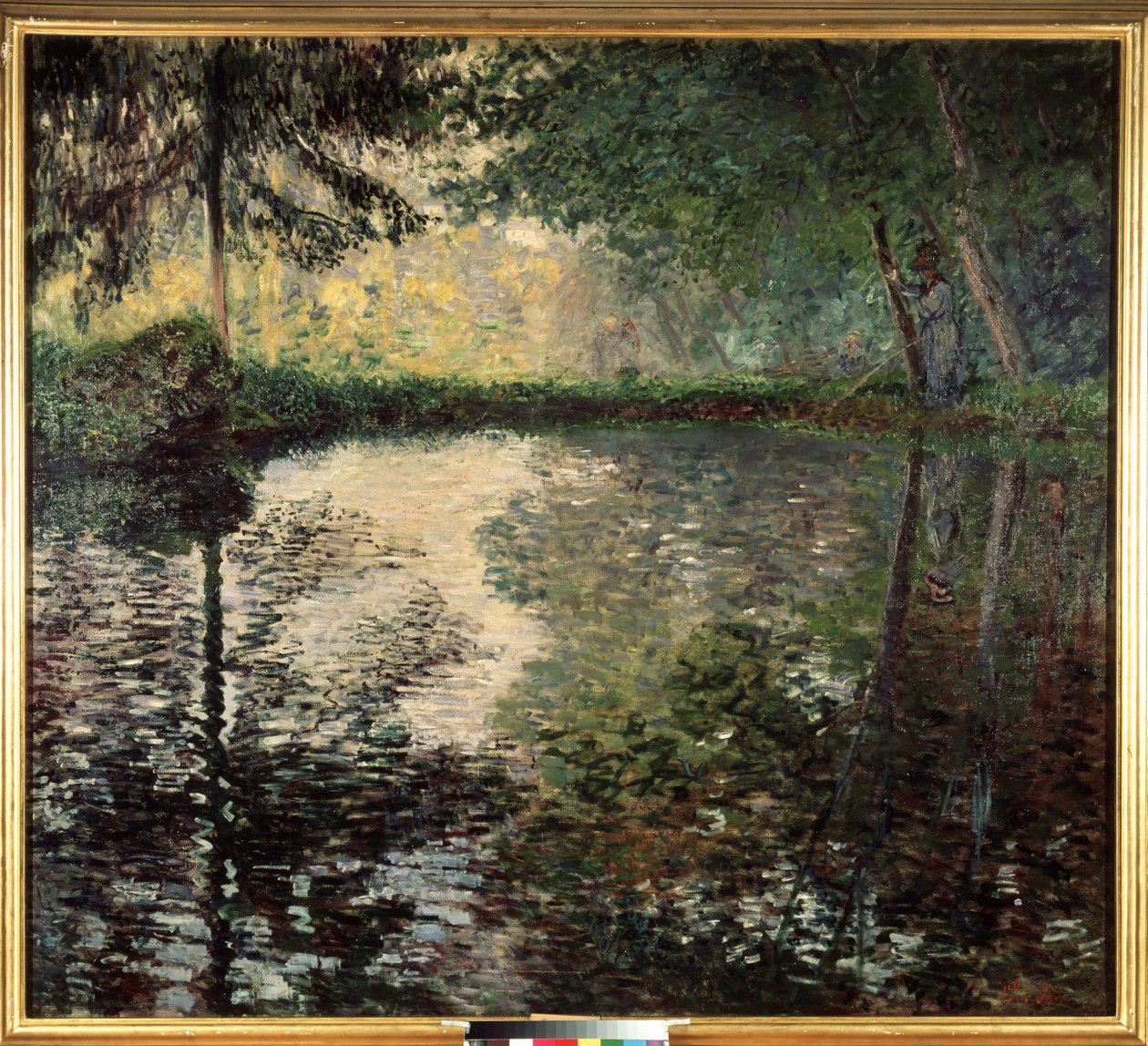 ""Montgeronin lampi"" (Montgeronin lampi) Claude Monet
