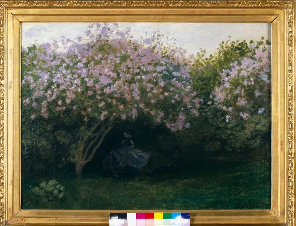 Lilas, temps gris tekijältä Claude Monet