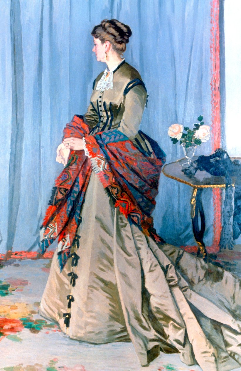Madame Gaudibert, 1868 tekijältä Claude Monet