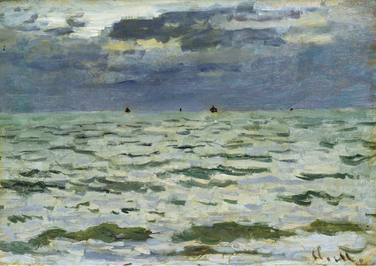 Laivasto, Le Havre, noin 1866. tekijältä Claude Monet