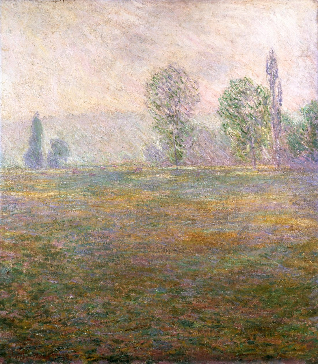 Meadows at Giverny, 1888. tekijältä Claude Monet