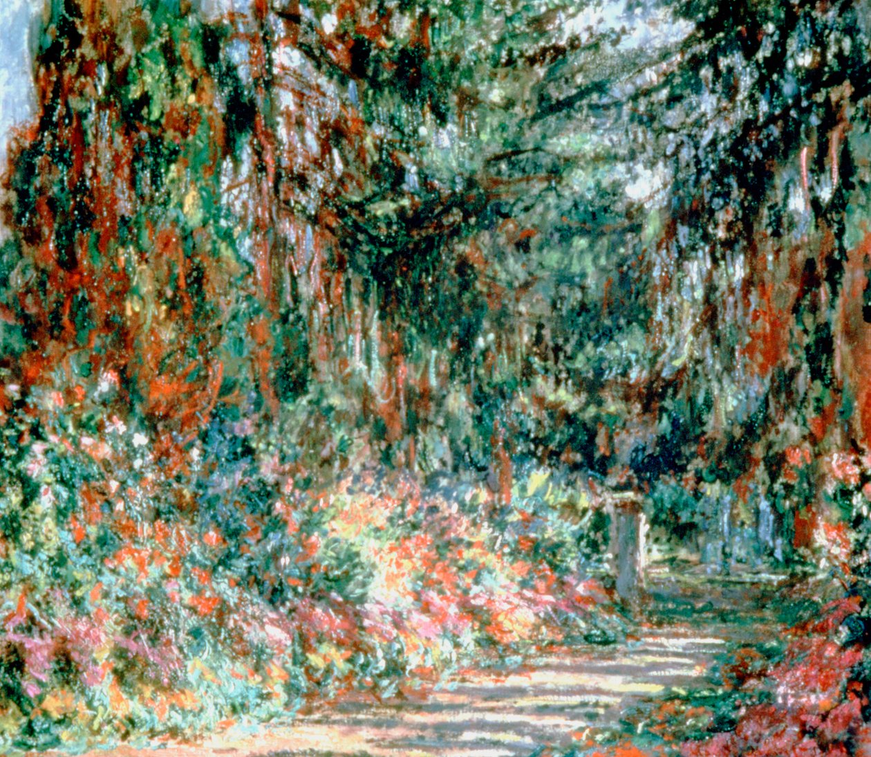 Monets Garden c1880 tekijältä Claude Monet