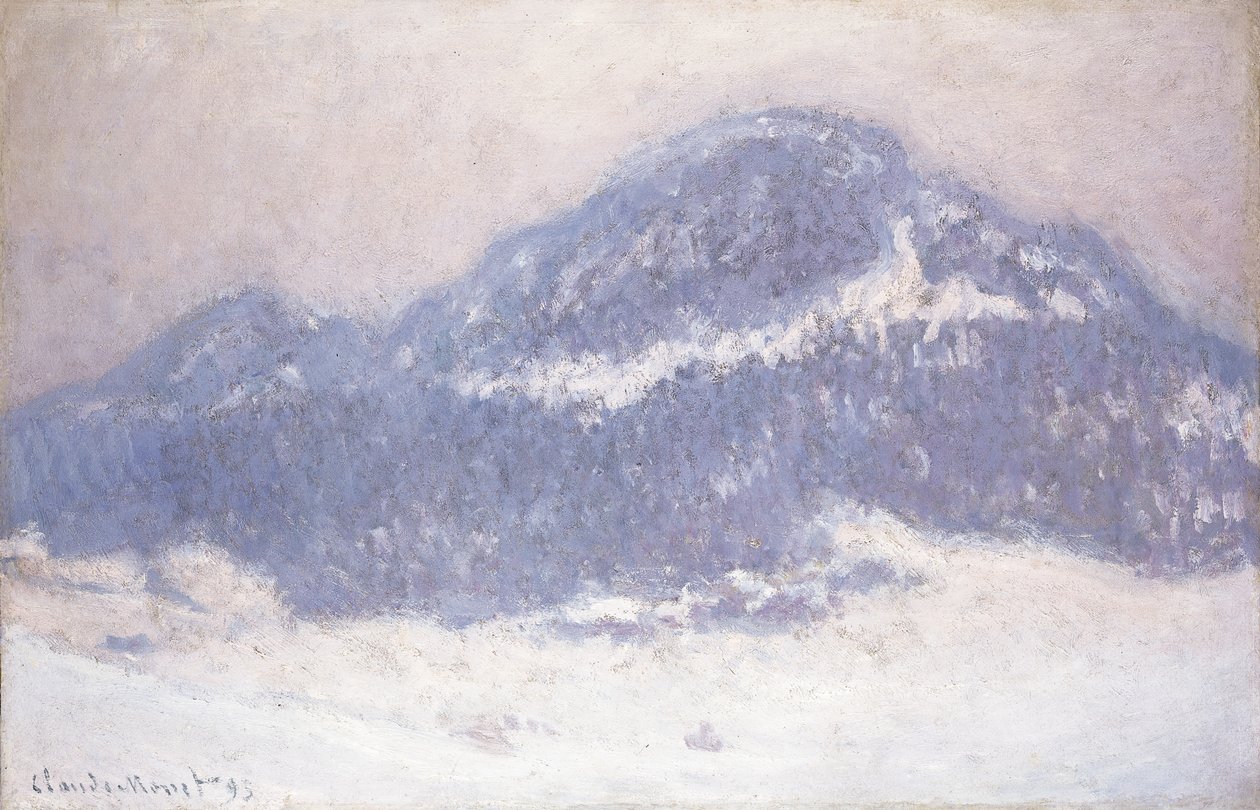 Mont Kolsaas, Sumuinen sää, 1895 tekijältä Claude Monet