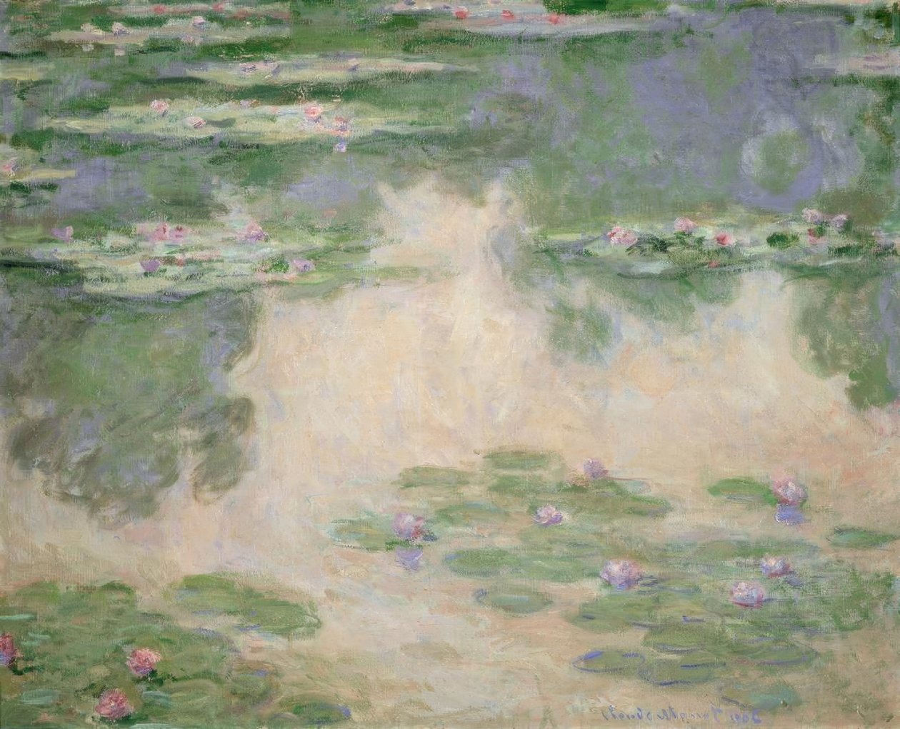 Vesililjat tekijältä Claude Monet