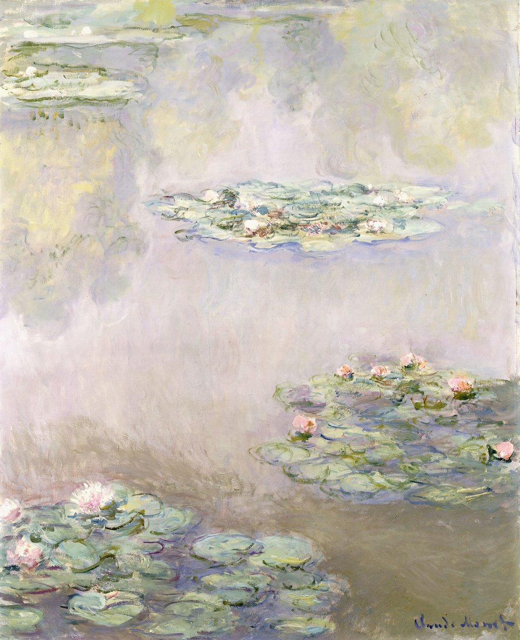 Nympheas, 1908 tekijältä Claude Monet