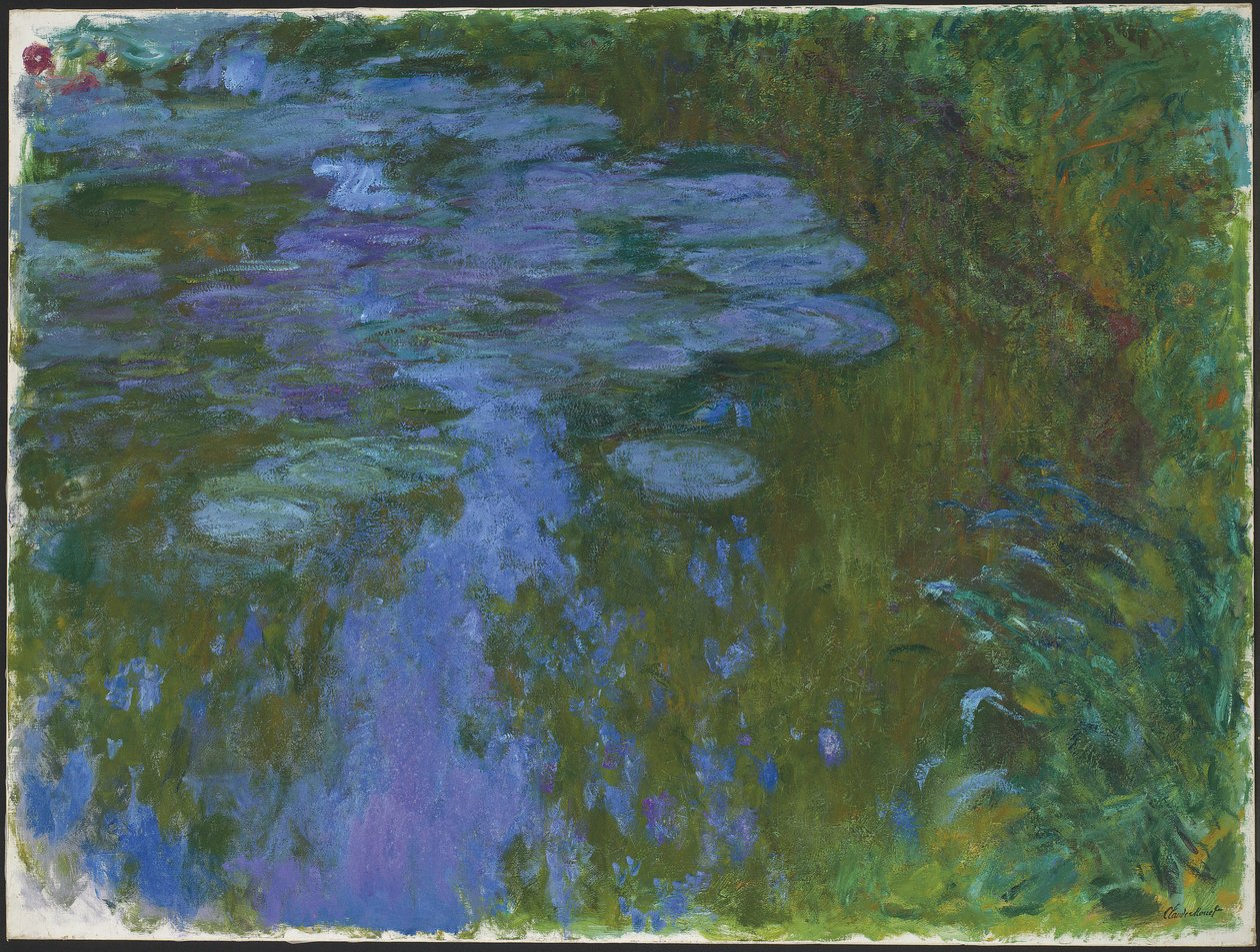 Vesililjat, n. 1914-1917 tekijältä Claude Monet