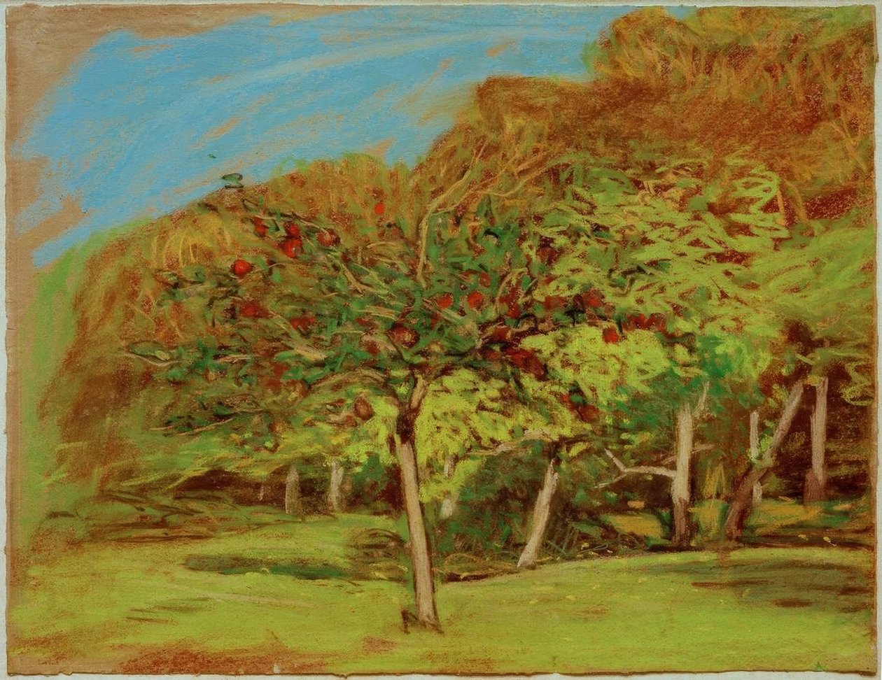 Hedelmä puut tekijältä Claude Monet