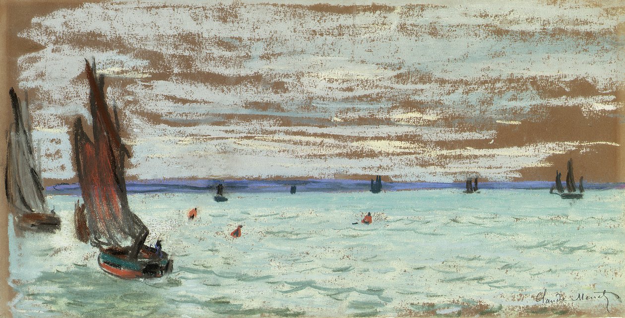 Opensea, noin 1866 tekijältä Claude Monet