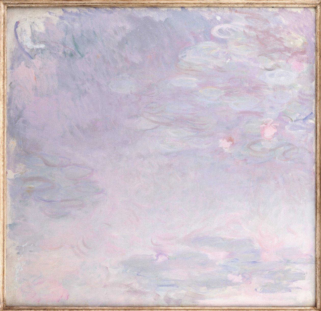 Vaaleat lumpeet, n. 1917-25 tekijältä Claude Monet