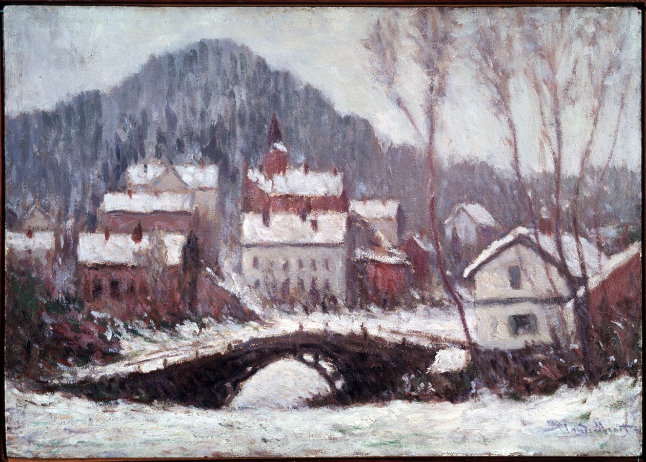 Talvimaisema. Claude Monet